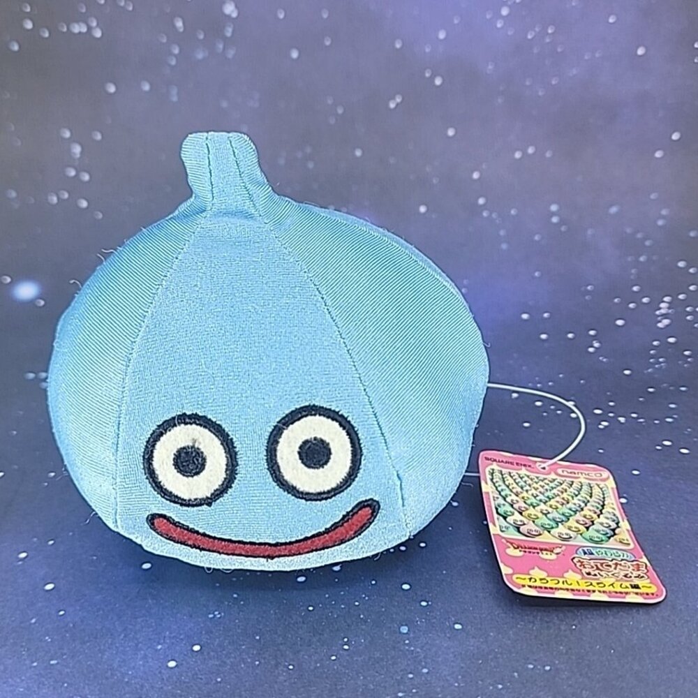 Slime Blue Dragon Quest Beanbag 2004 Plush 4" NWT VTG Square Enix US SELLER